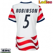 United States Antonee Robinson #5 Replica Home Shirt Ladies World Cup 2026 Short Sleeve